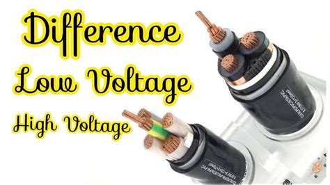 difference between hv and lv cables|substation hv cable.